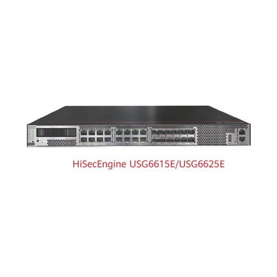 HUA WEI USG6625E-AC Hardware Firewall Host 16*GE RJ45 6*GE SFP 6*10GE SFP+ 8G Memory 1 AC POWER